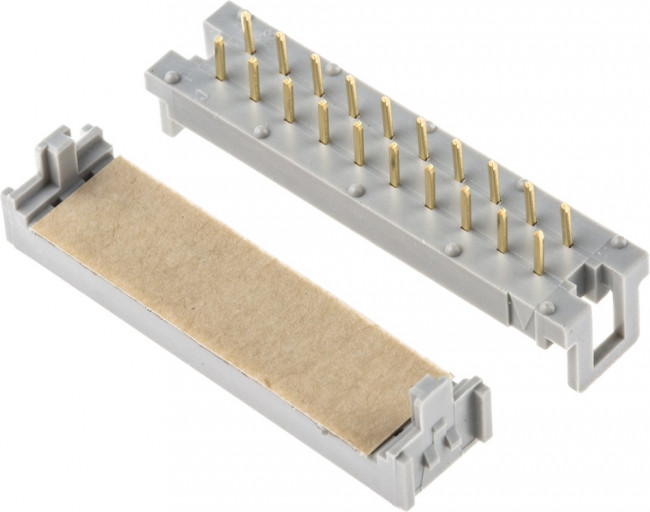 7820-0000PR, 20-Way IDC Connector Plug for Cable Mount, 2-Row