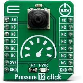 MIKROE-3466, Pressure 12 Click Pressure Sensor for ABPLLNN600MGAA3