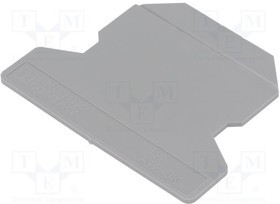 3003224, ATP-UK Series Partition Plate for Use with DIN Rail Terminal Blocks