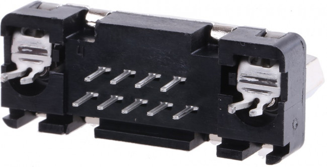 09651616713, D-Sub Standard Connectors DSUB SV ML SSDP STR 09P PL2 GC SLK 4-40