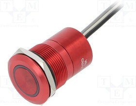 BG-MC22MCRRG, Переключатель: емкостный, Пол: 2, SPST-NC, 0,01A/12ВDC, IP68, 20мОм