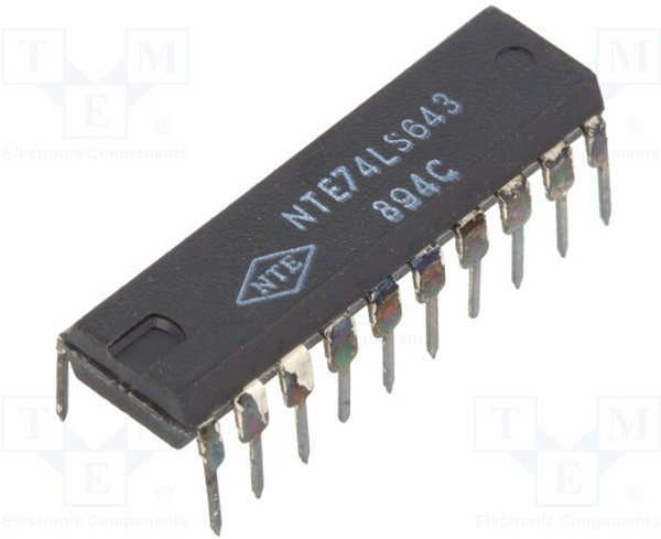 NTE74LS643, IC: digital; bus transceiver; Ch: 8; TTL; THT; DIP20; OUT: 3-state