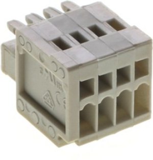 8EDGK-2.5-04P-11-01AH, 4-контакт. розетка, шаг 2,5 мм, светло-серая