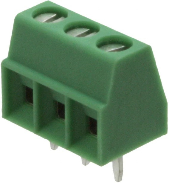 1751251, 13.5A 200V Зеленый Прямой pin 3.5мм 1 3 P=3.5мм Клеммная колодка