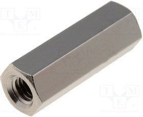 M30015.00.65, Дистанцирующая стойка с резьбой; 15мм; Внутр.резьба: M3; латунь