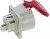 Встраиваемая розетка 32A/400V/3P+E/IP44, фланец 75x75 CA1399