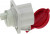 Встраиваемая розетка 32A/400V/3P+E/IP44, фланец 75x75 CA1399