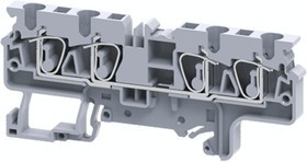 Клемма с четырьмя контактами пружинная OptiClip СX-4-QUATTRO-(0.2-4)-I-BU син. КЭАЗ 289756