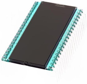 DE 129-RS-20/12,2/V, Дисплей ЖКД, цифровой, STN Positive, Кол-во знаков 5