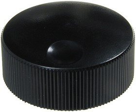 41026-2, Ручка пластик, D33мм, отв. 6ммх18 зубьев