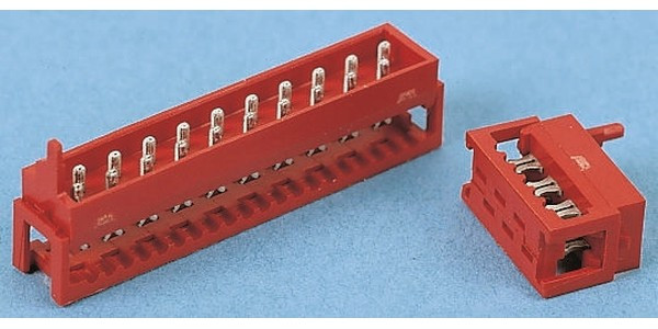 9-215083-0, Conn IDC Connector M 20 POS 1.27mm IDT RA Cable Mount Box/Carton