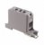 1086465, DIN Rail Terminal Blocks UBAL 50 Term Block;2POS;145A