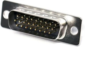 K86X-AA-26P, D-Sub High Density Connectors .118 26P PLUG SOLDR
