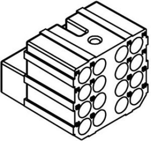 3-6018P1, Heavy Duty Power Connectors SB SMART AUXILIARY MODULE 4X4 BLACK 3-6018P1, Heavy Duty Power Connectors SB SMART AUXILIARY MODULE 4X4 BLACK