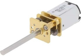 FIT0578, Двигатель DC, с редуктором, 6ВDC, 185мА, Ось D профиль, L 25мм