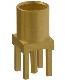 135-3701-201, 50 Straight PCB Mount, MMCX Connector, jack, RG178/U
