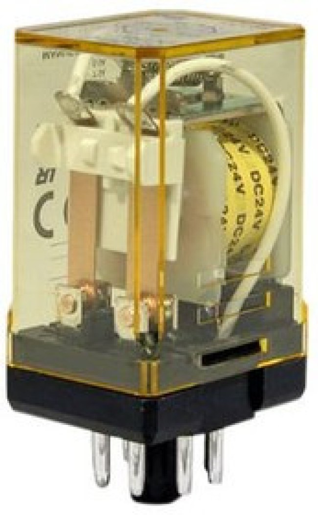 RR2P-ULAC240, PCB Power Relay RR 2CO 10A AC 240V 8.3kOhm