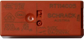 1393239-7, Power Relay 5VDC 12A SPDT(29mm 12.7mm 15.7mm) THT