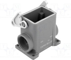 TAPW06L32, Корпус: для разъемов HDC, HYGENIC T-Type/W, размер 44.27, IP69