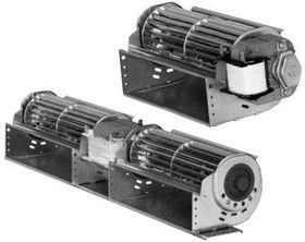 55416.3025, Blowers &amp; Centrifugal Fans AC CrossFlow Blower, 65mm Round, 129CFM