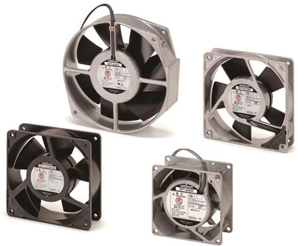 R87F-A1A13HP, AC Fan Axial Ball Bearing 100V 67.1CFM/77.69CFM 39dB/43dB 119.5 X 119.5 X 25mm Long Life/Low Noise