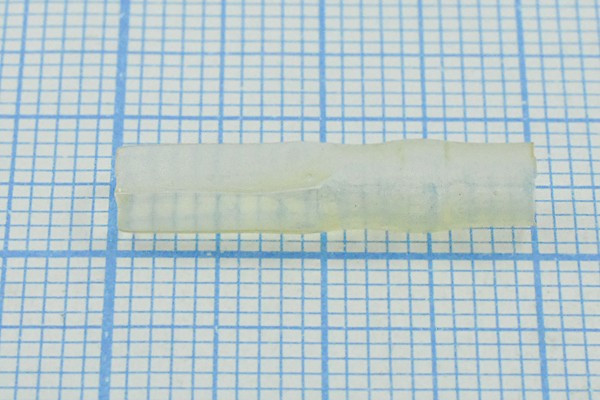 Кожух для клеммы розетка 2,8x0,5, 1H, прозрачный, пластик