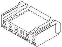 51102-1500, Headers &amp; Wire Housings 2.5 W/B REC HSG FRIC /B REC HSG FRIC LOC