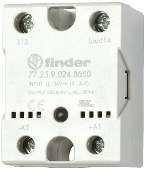 77.45.8.230.8250, 77 Series Solid State Relay, 40 A Load, Heatsink, 280 V ac Load, 230 V ac Control 77.45.8.230.8250, 77 Series Solid State Relay, 40 A Load, Heatsink, 280 V ac Load, 230 V ac Control