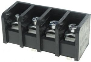 38660-8804, Barrier Terminal Blocks .500 PCB 4P SINGLE TRI-BARRIER 600V