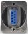 EHDB9FFB, D-Sub Adapters &amp; Gender Changers EH SERIES DB9 FEM-FE