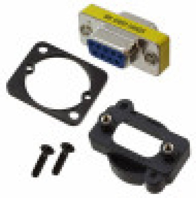 EHDB9FFB, D-Sub Adapters &amp; Gender Changers EH SERIES DB9 FEM-FE