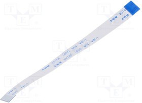 05-14-D-0101-A, FFC cable; Cores: 14; Cable ph: 0.5mm; L: 101mm; 60V; Plating: tinned