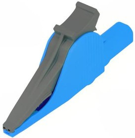 SAK6675NI-BL, Зажим "крокодил", 36А, синий, Диап.захвата: макс.32мм, 1кВ