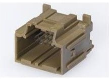 34690-9202, Automotive Connectors STAC64 VERT HDR 20 CKT BRN POL C TUBE