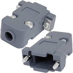 DSUB PLASTIC CASE (DP-9C), Корпус к разъёму D-SUB PLASTIC CASE (DP-9C), пластик