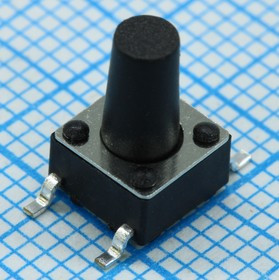 TSS-TD-03XE-XTR, (DTSM20-9.5N 65N-T/R 160gf), Кнопка тактильная миниатюрная