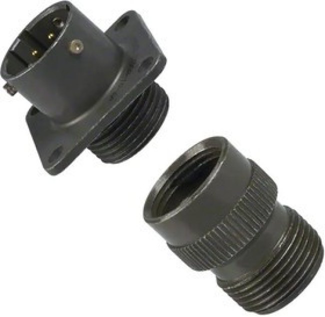 PPCEGG0K02CLL, Circular Push Pull Connectors 18.1mmx17.9mmx17.9mm 2 Contacts Fixed Socket 0Y Series Push Pull Connector