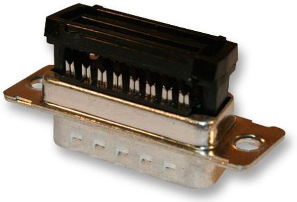 184A025-192L001, Разъем D Sub, DB25, Standard, Штекер, Серия 184A, 25 контакт(-ов), DB, IDC / IDT
