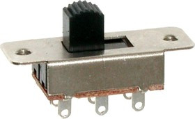 KBB70-2P3W, Переключатель движковый ON-OFF-ON (1.5A 250V) DPDT 6P