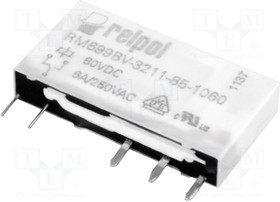 RM699BV-P-60, Реле: электромагнитное, SPDT, Uобмотки: 60ВDC, 6A/250ВAC, 6A/24ВDC