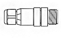 130047-0035, Circular Connector, 4 Contacts, Cable Mount, M12 Connector, Plug, Male, IP67, Micro-Change Series