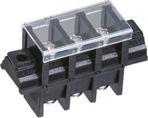 TS11-3E, Barrier Strip, 11mm Pitch, 20A, 250 V, Screw Down Termination