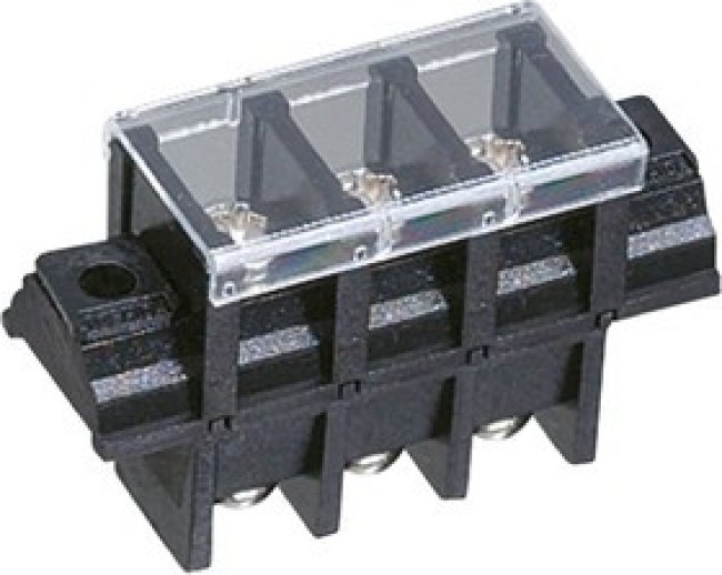 TS11-3E, Barrier Strip, 11mm Pitch, 20A, 250 V, Screw Down Termination