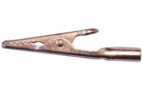 BU-60C, Зажим "крокодил", 10А, Диап.захвата макс.7,9мм, Длина 50мм