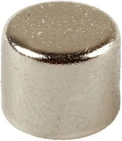 D 6х5, N35H, Магнит диск до 1.05 кг (покрытие Ni)