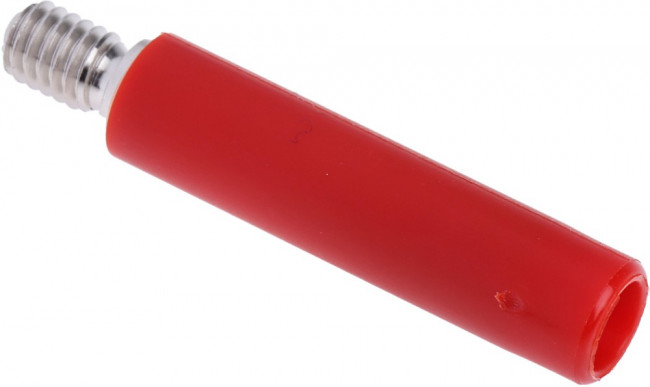 23.1033-22, Red Female Banana Socket, 4 mm Connector, Screw Termination, 32A, 600V, Nickel Plating