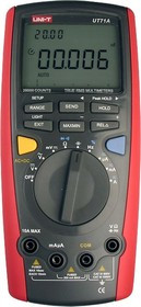 UT71A, Мультиметр цифровой с автоматическим выбором диапазона, true RMS, порт USB UT71A, Мультиметр цифровой с автоматическим выбором диапазона, true RMS, порт USB