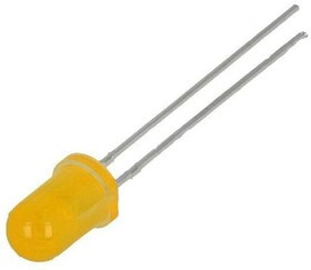 LL-503AD2E-A1, LED; 5mm; orange; 40mcd; 50°; Front: convex; 1.6?2.6V