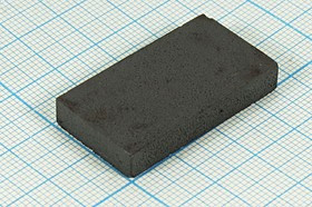 Магнит 35,0x19,0x 6, параллелепипед, феррит