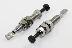 Микропереключатель, 20А, переключение ON-(OFF), PIN-7, 12В, d 8.0